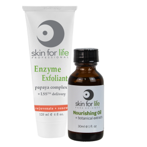 Complexe Exfoliant Enzymatique Papaye + Huile Nourrissante + Extraits botaniques